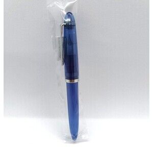 Transparent / clear navy blue sailor fountain pen